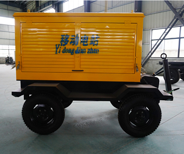 移動(dòng)拖車(chē)發(fā)電機(jī)組30KW